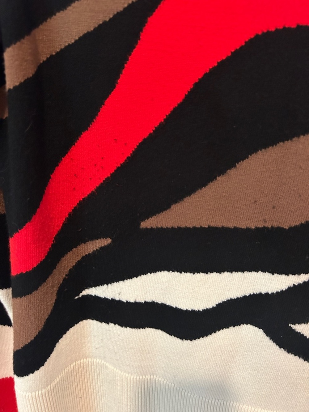 Carlisle Abstract Colorblock Knit Sweater - Picture 8 of 9